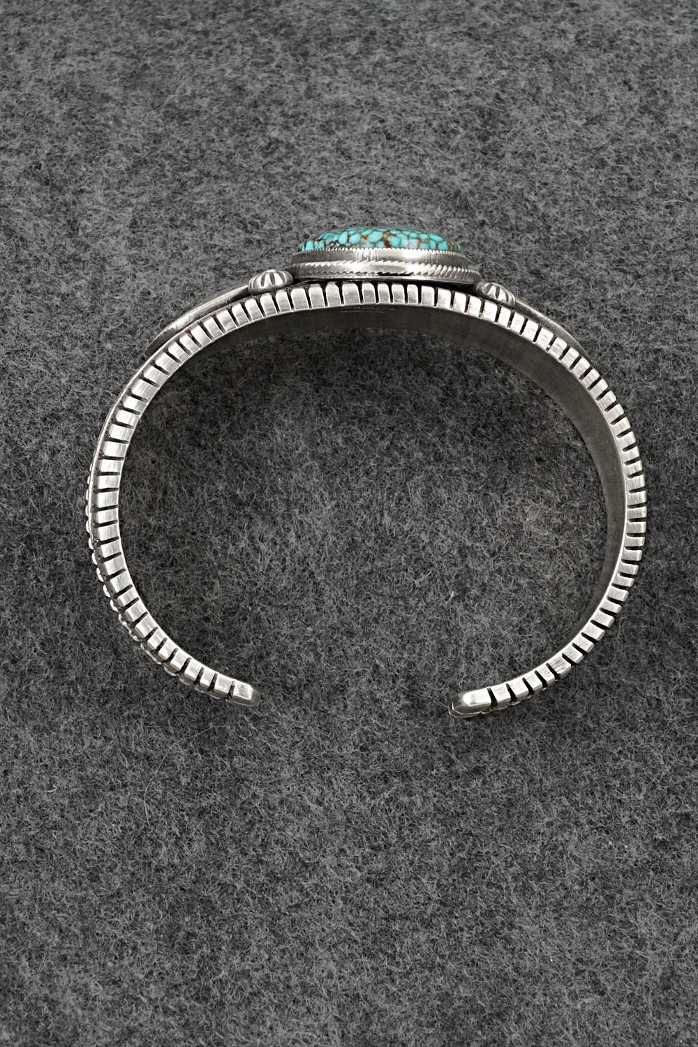 Turquoise & Sterling Silver Bracelet - Calvin Martinez