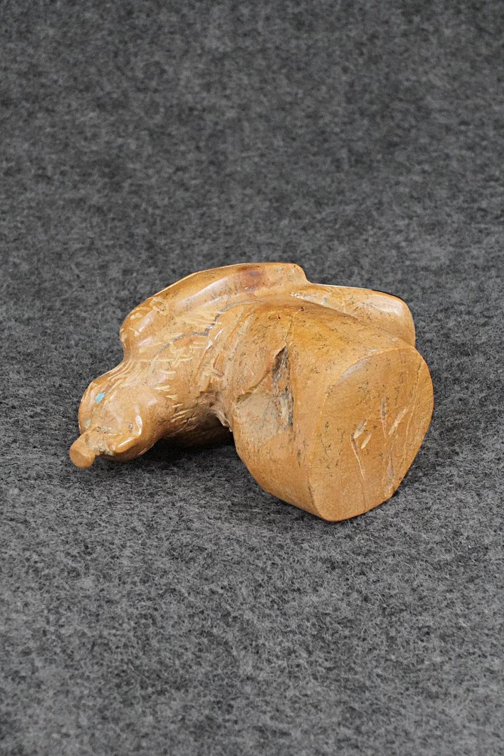 Eagle Zuni Fetish Carving - Freddie Leekya