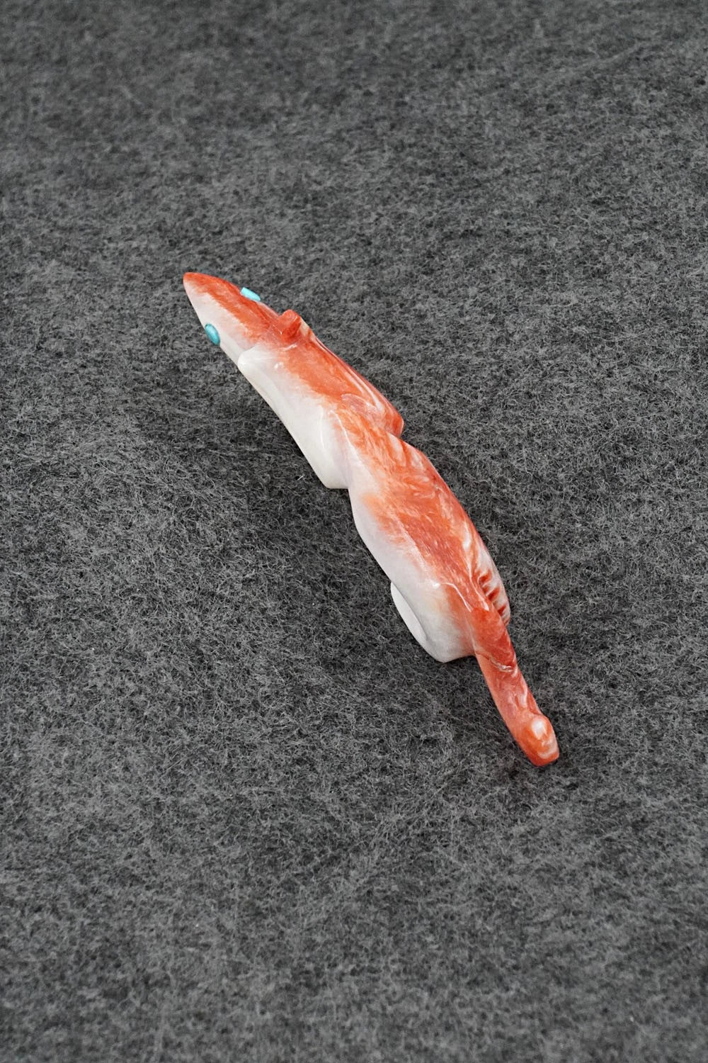 Mountain Lion Zuni Fetish Carving - Ronnie Lunasee