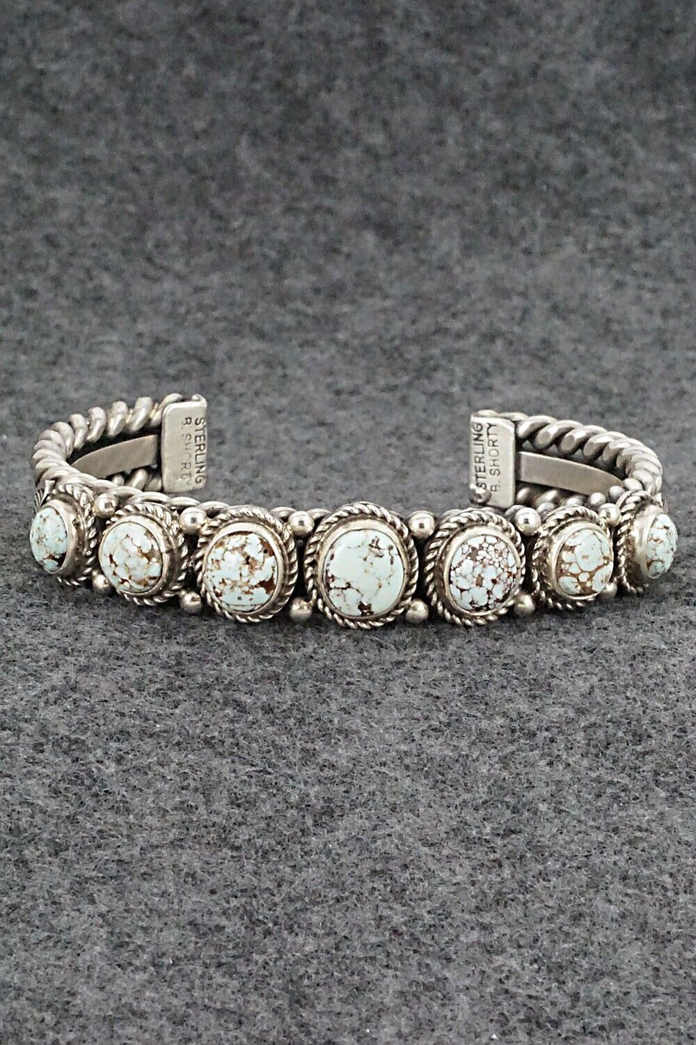 Turquoise & Sterling Silver Bracelet - B. Shorty