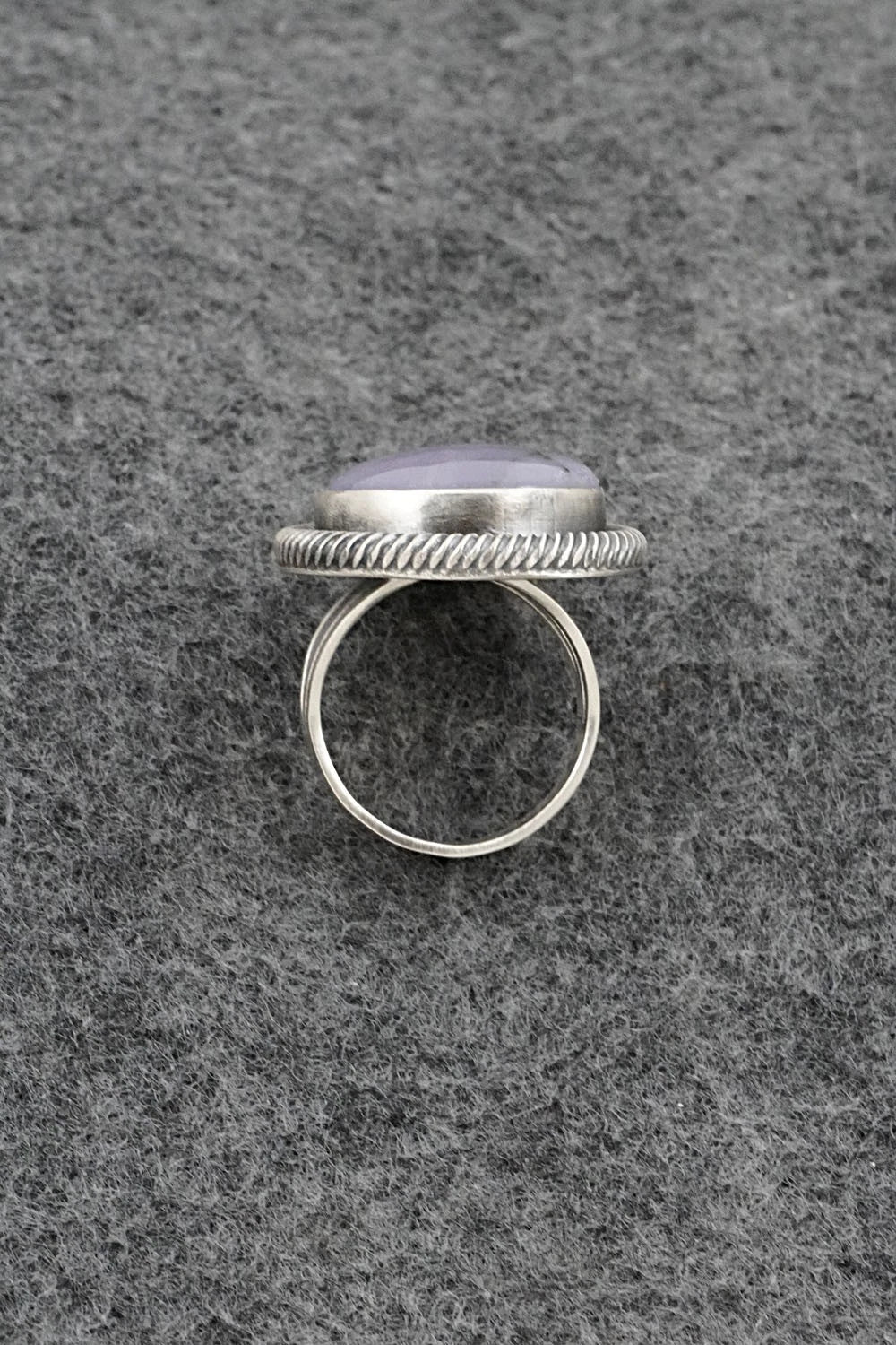 Morado & Sterling Silver Ring - Darrin Livingston - Size 6