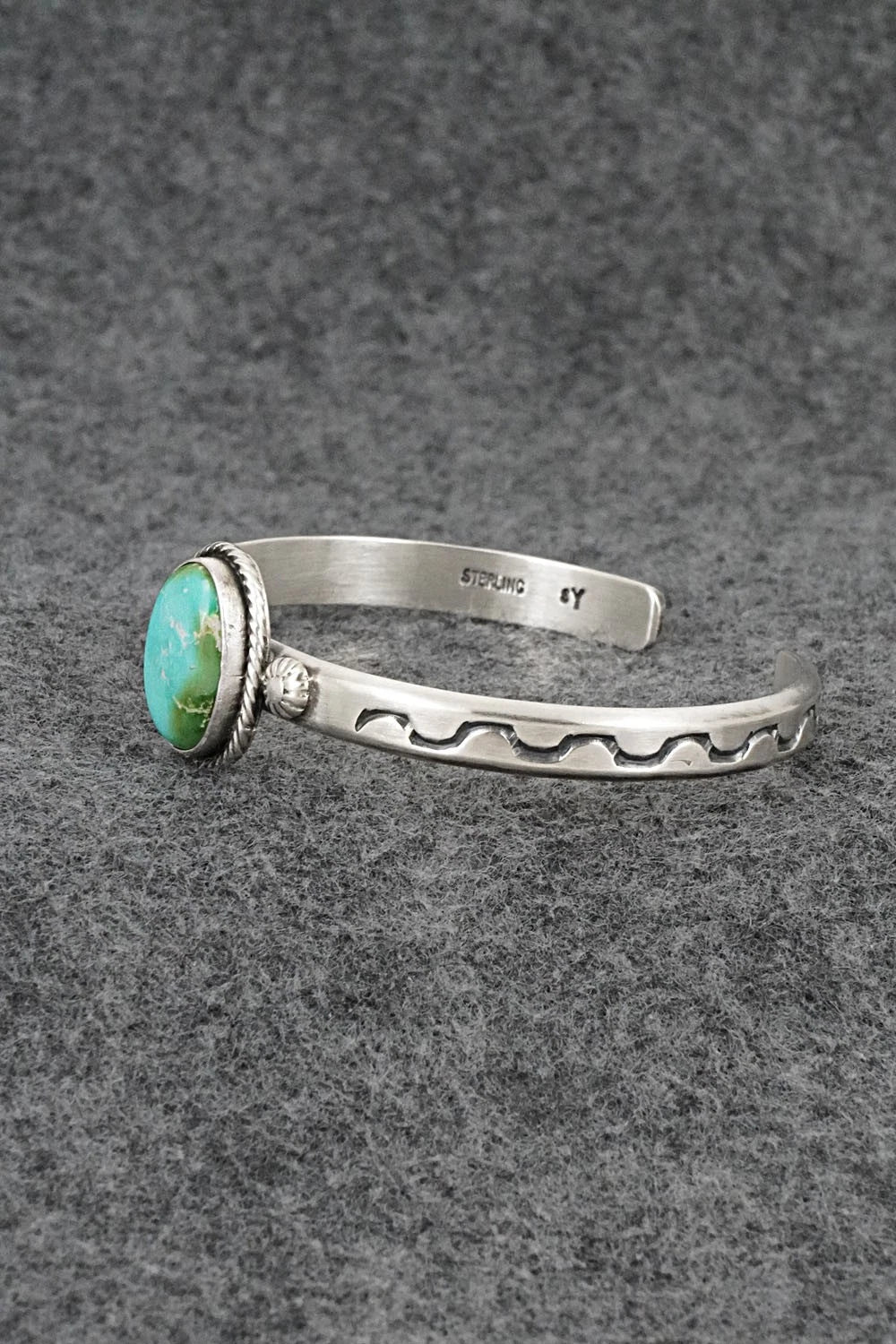 Turquoise & Sterling Silver Bracelet - Samuel Yellowhair