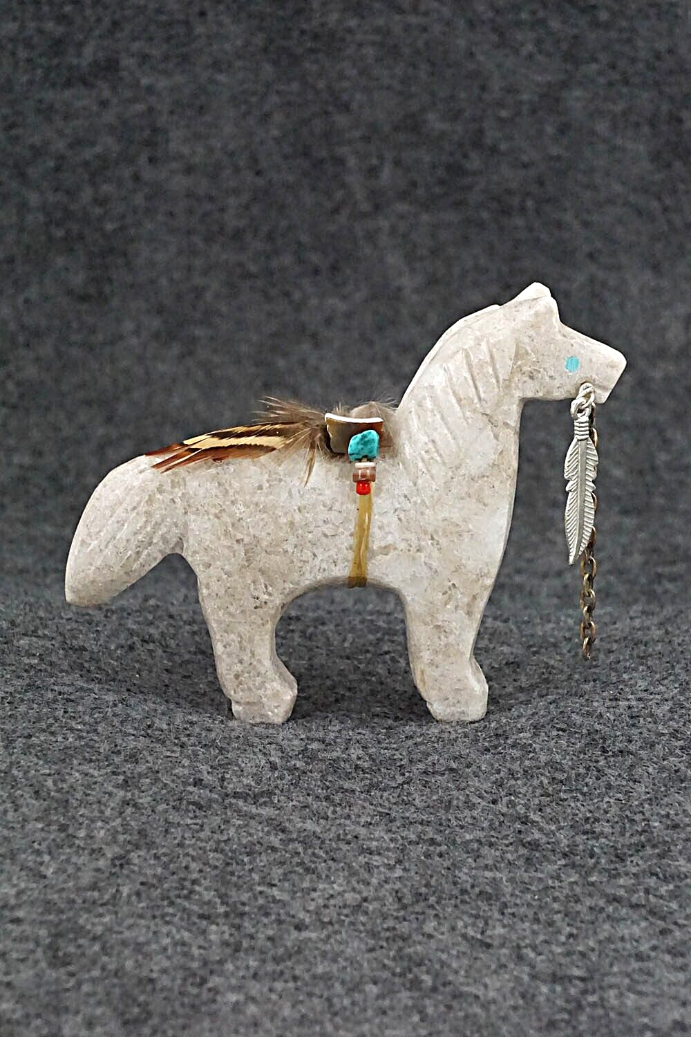 Horse Navajo Fetish Carving - Ben Livingston