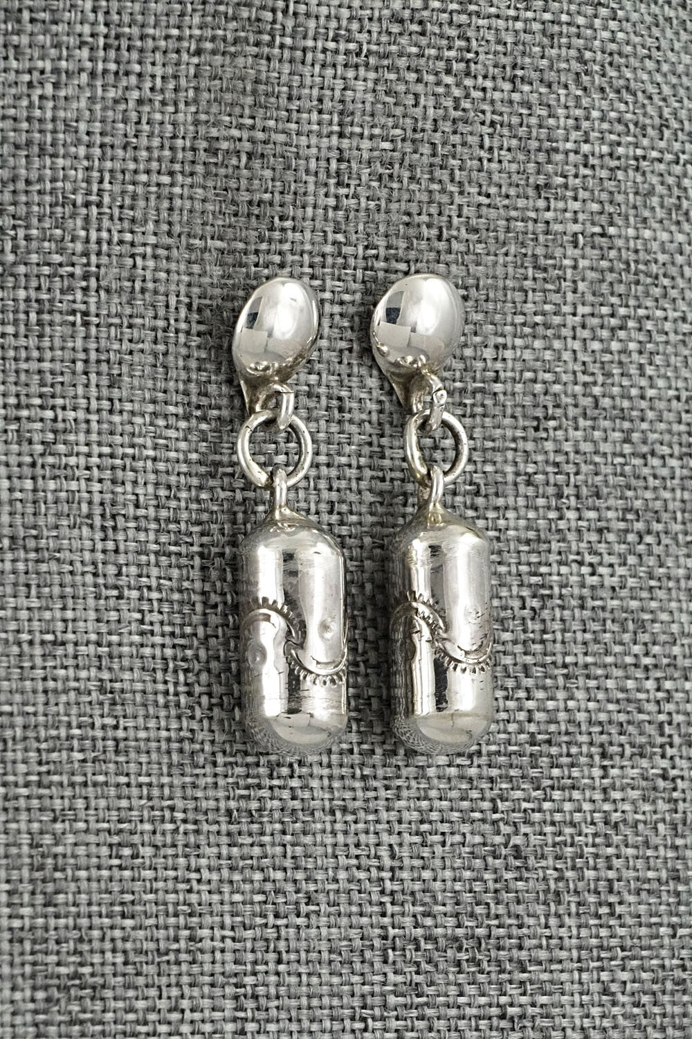 Sterling Silver Earrings - Kim Yazzie