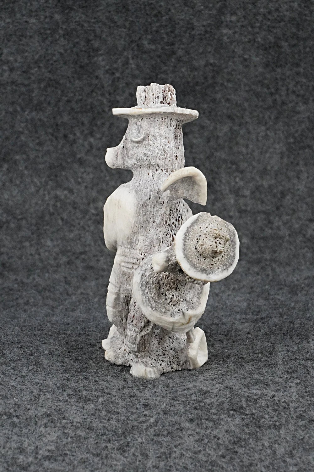 Smokey Bear Zuni Fetish Carving - Chris Peina