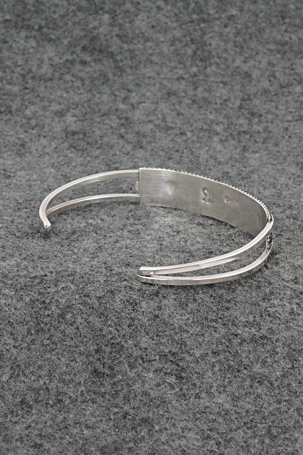Turquoise & Sterling Silver Bracelet - Claudine Haloo