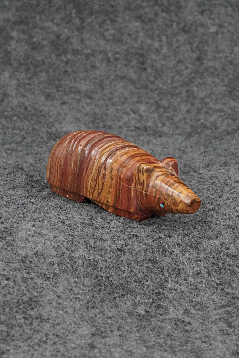 Armadillo Zuni Fetish Carving - Clayton Panteah