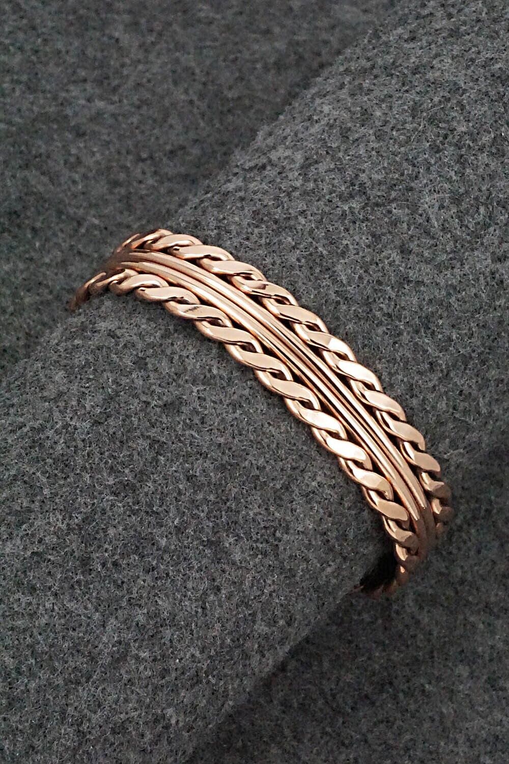 Copper Bracelet - Elaine Tahe