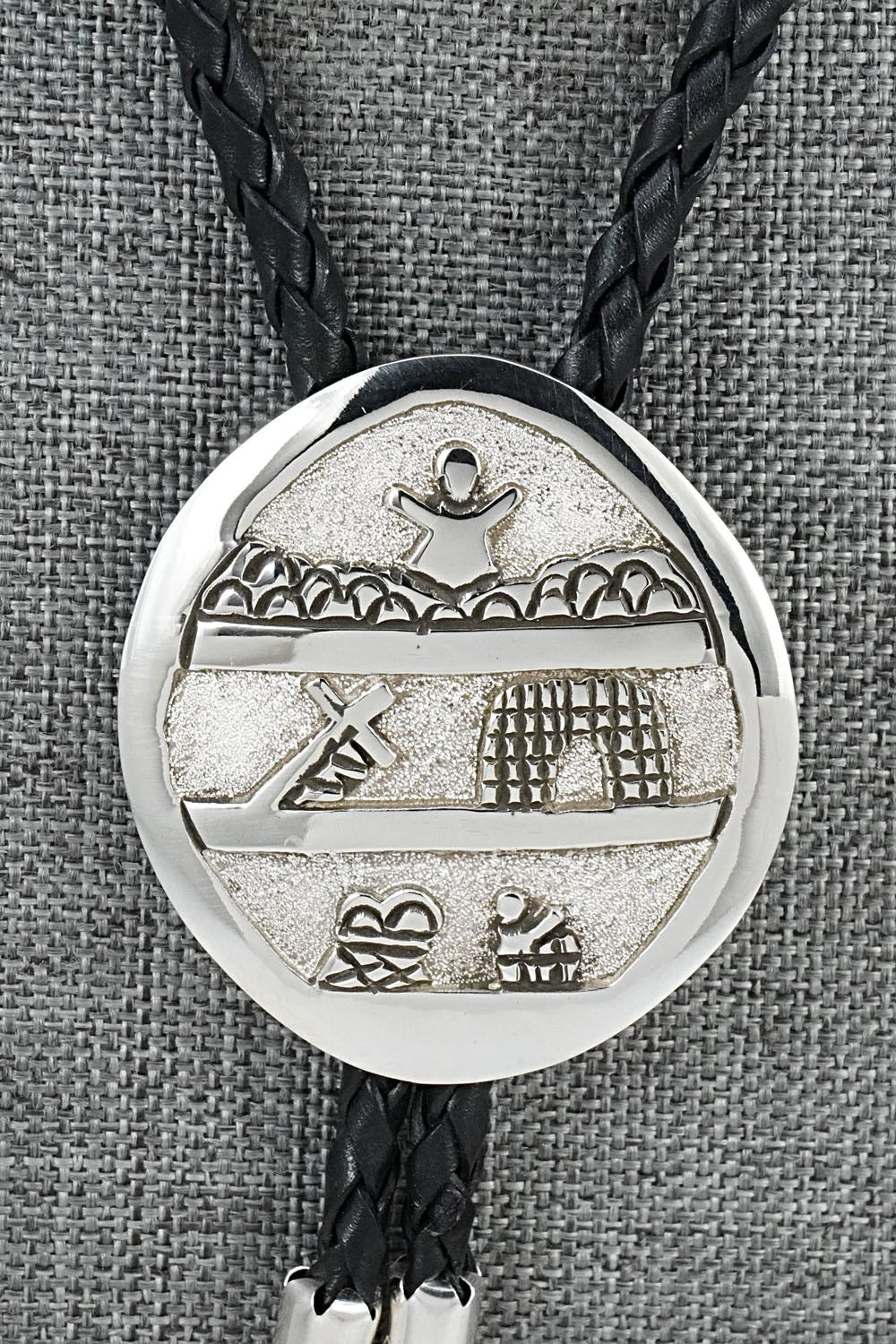 Sterling Silver Bolo Tie - Roger John