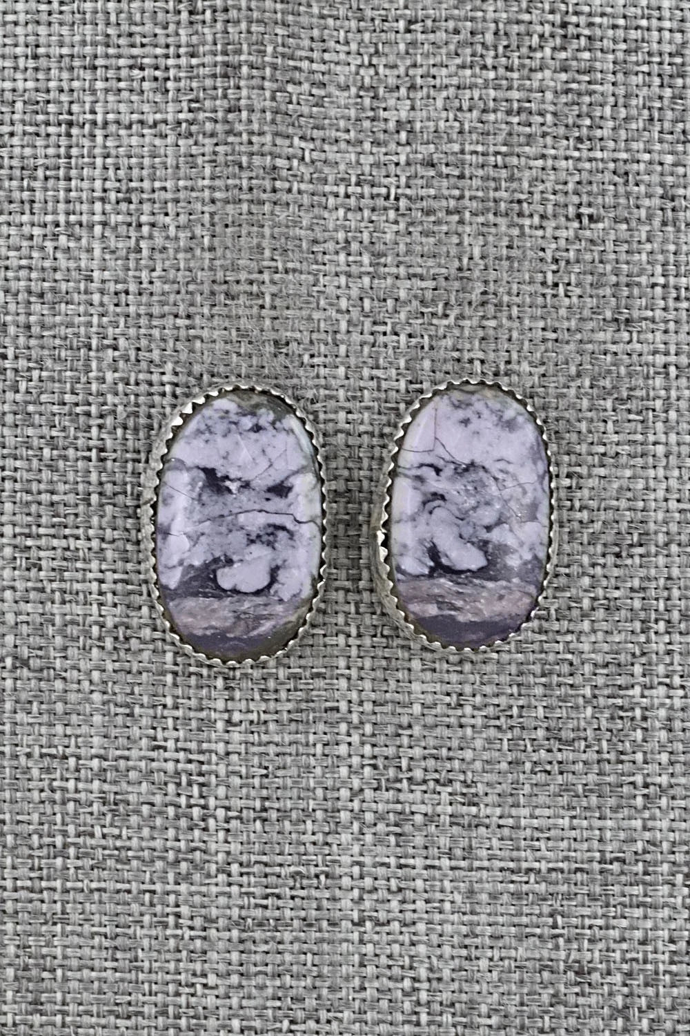 Morado & Sterling Silver Earrings - Murray Hannaweeka