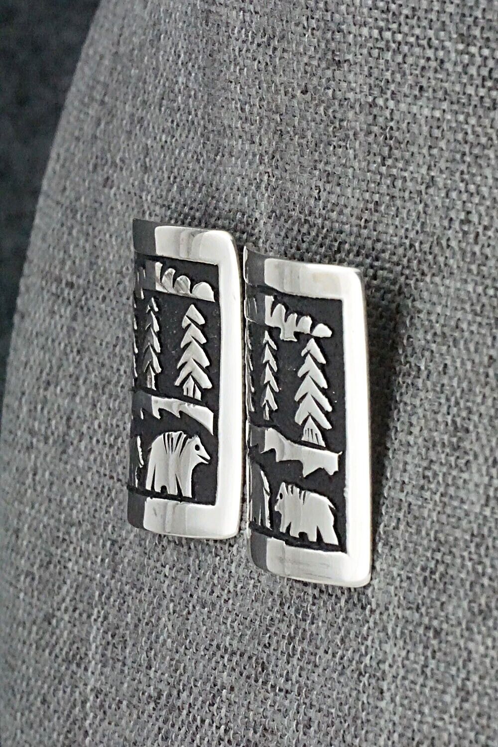 Sterling Silver Earrings - Thomas Singer