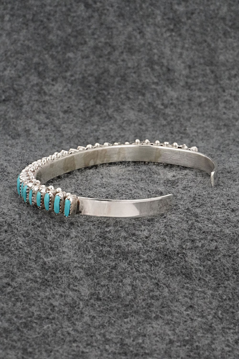 Turquoise & Sterling Silver Bracelet - Aurelia Hughte