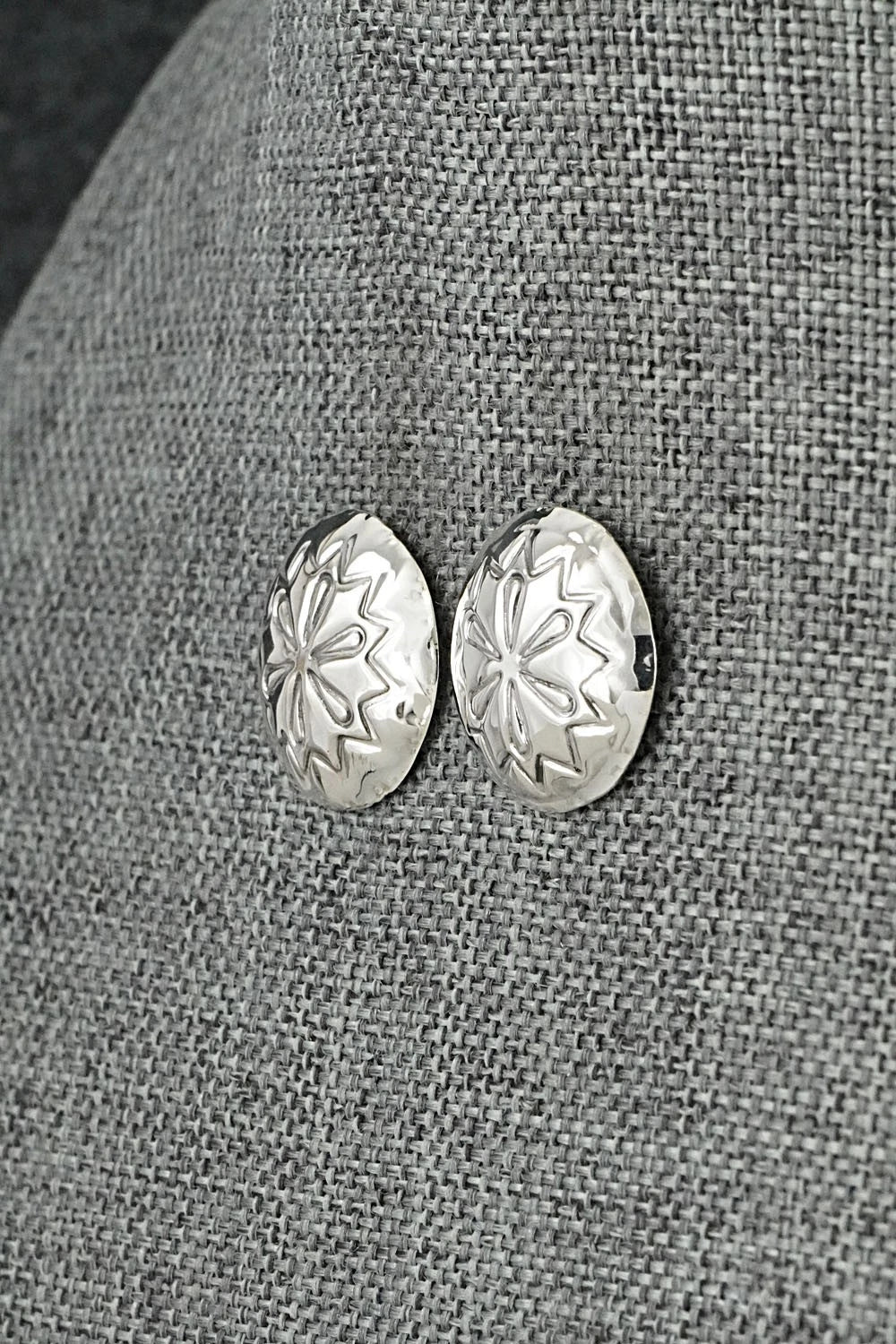 Turquoise & Sterling Silver Necklace and Earrings Set - Tim Thompson