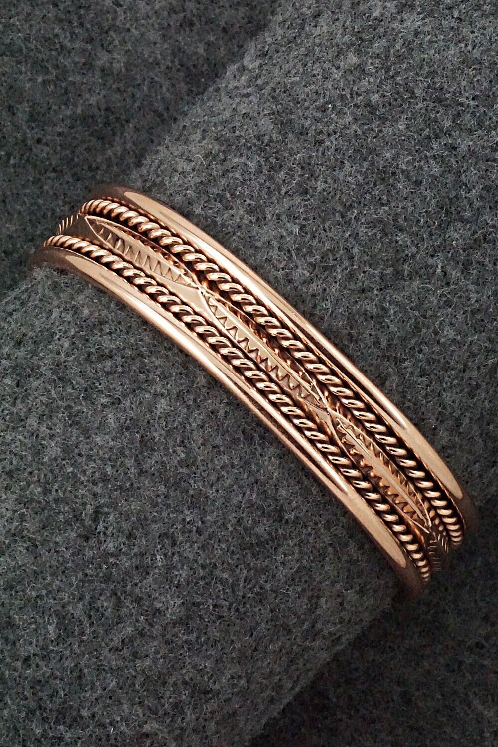 Copper Bracelet - Elaine Tahe