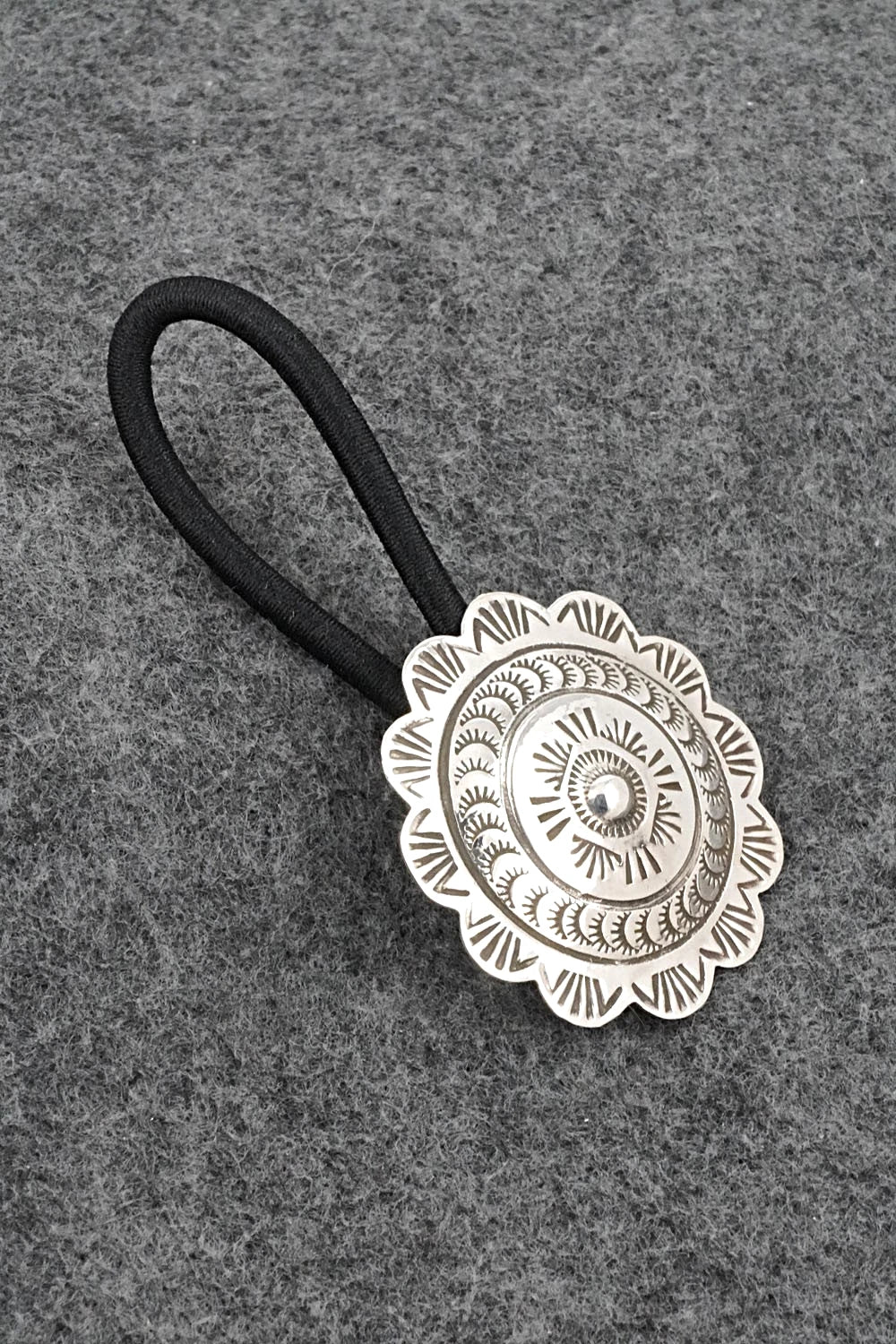 Sterling Silver Hair Tie - Bertha Begay