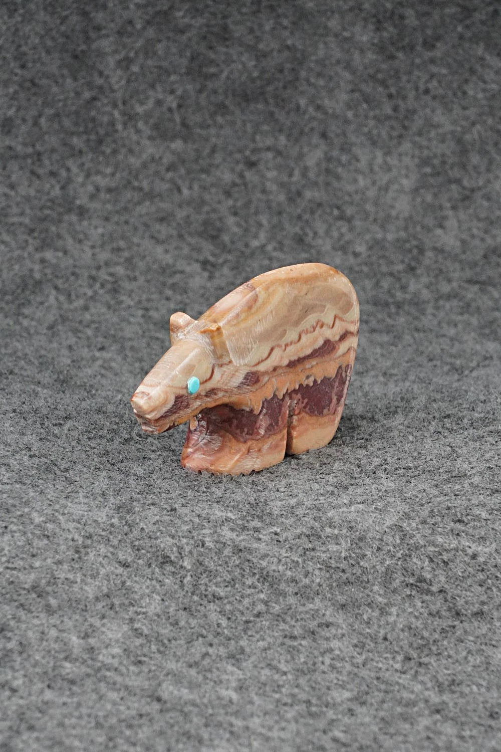 Bear Zuni Fetish Carving - Ronnie Lunasee