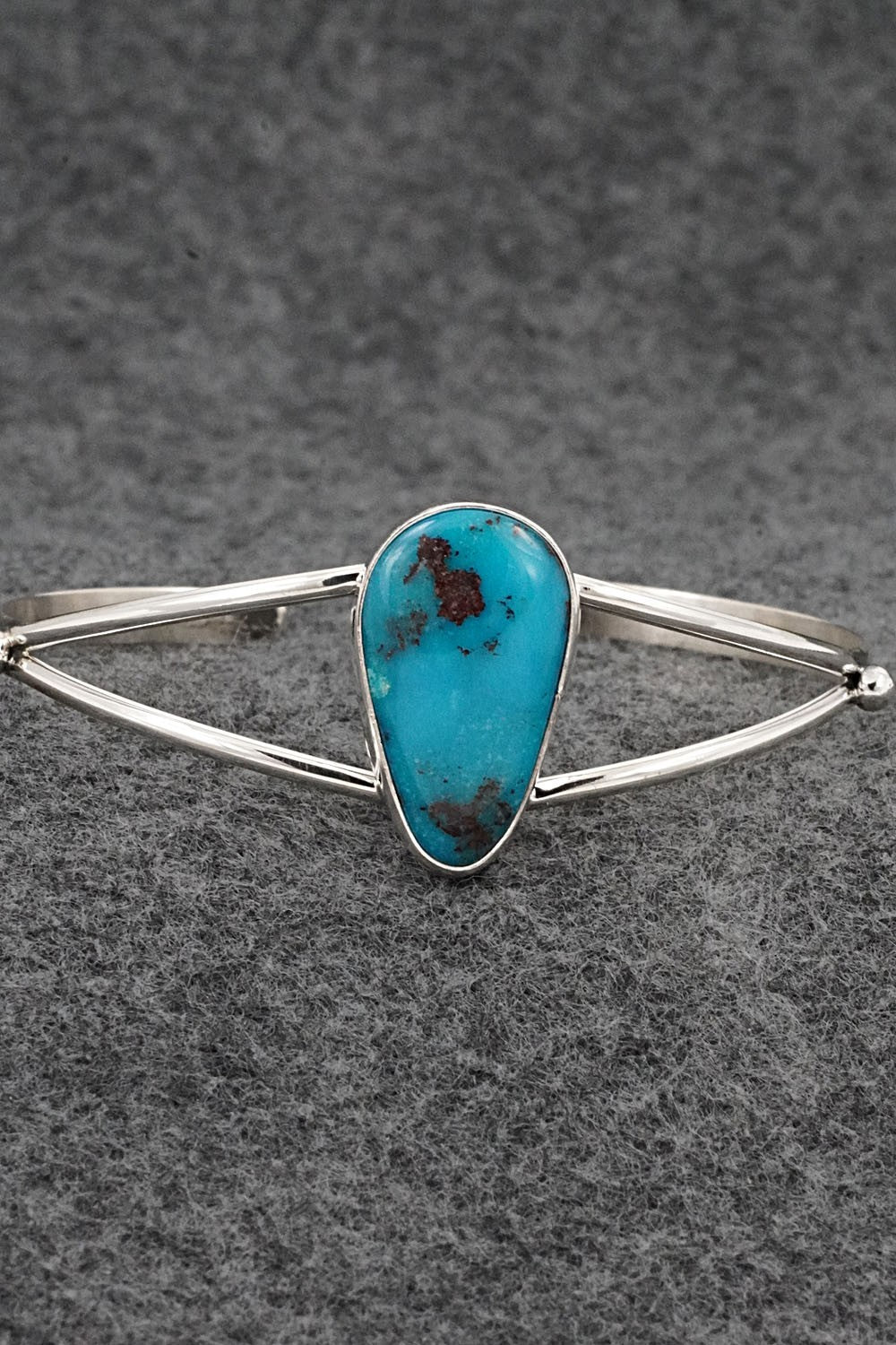 Turquoise & Sterling Silver Bracelet - Rena Begay