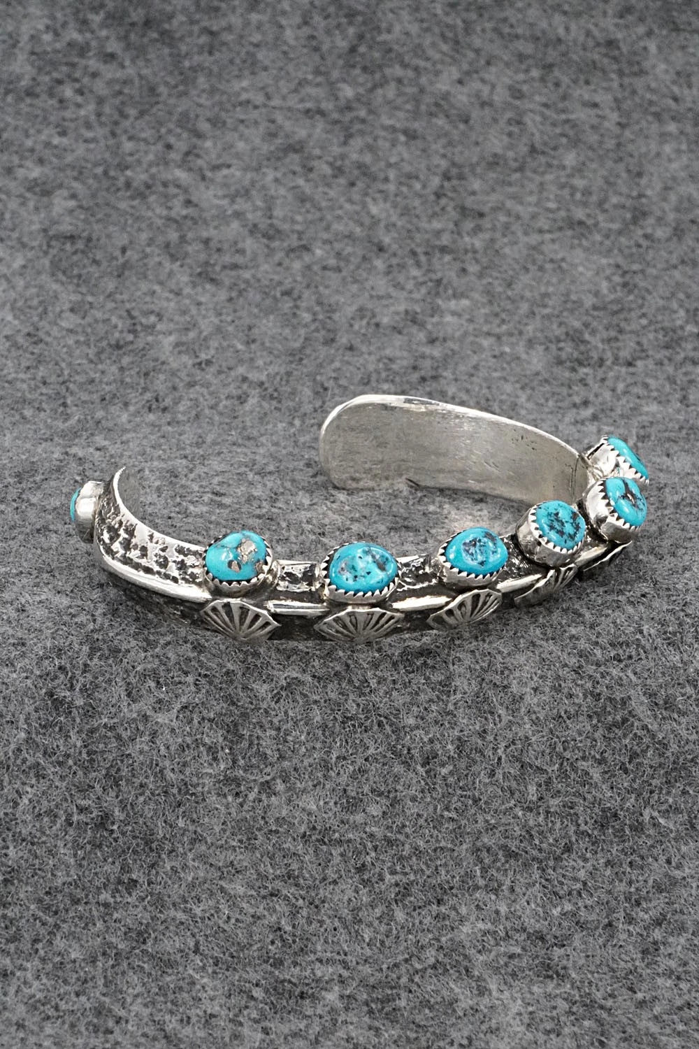 Turquoise & Sterling Silver Bracelet - Delbert Arviso