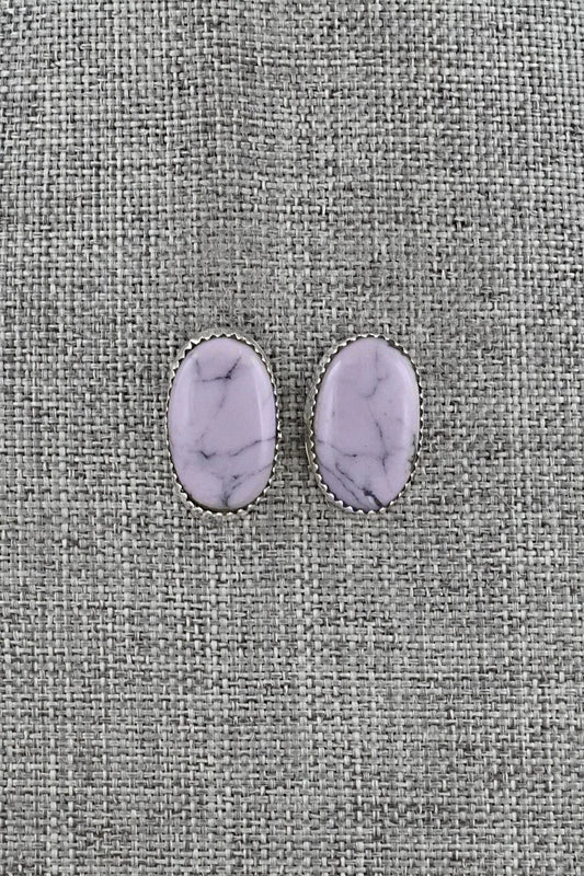 Morado & Sterling Silver Earrings - Murray Hannaweeka