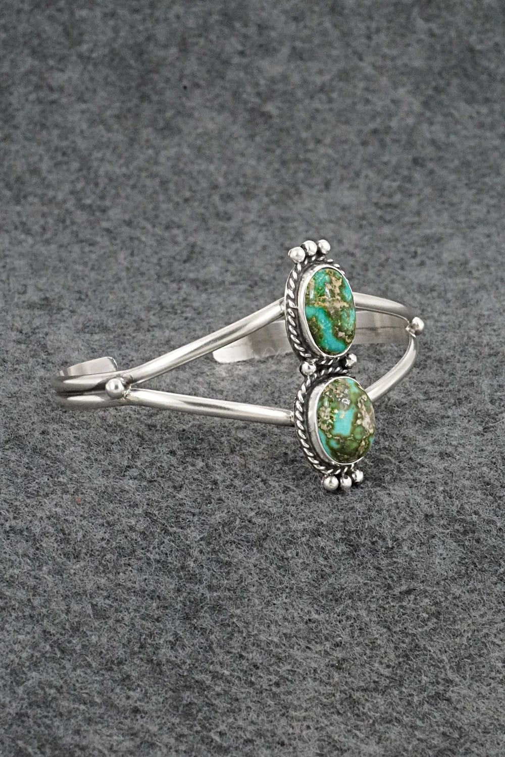 Turquoise & Sterling Silver Bracelet - Rena Begay