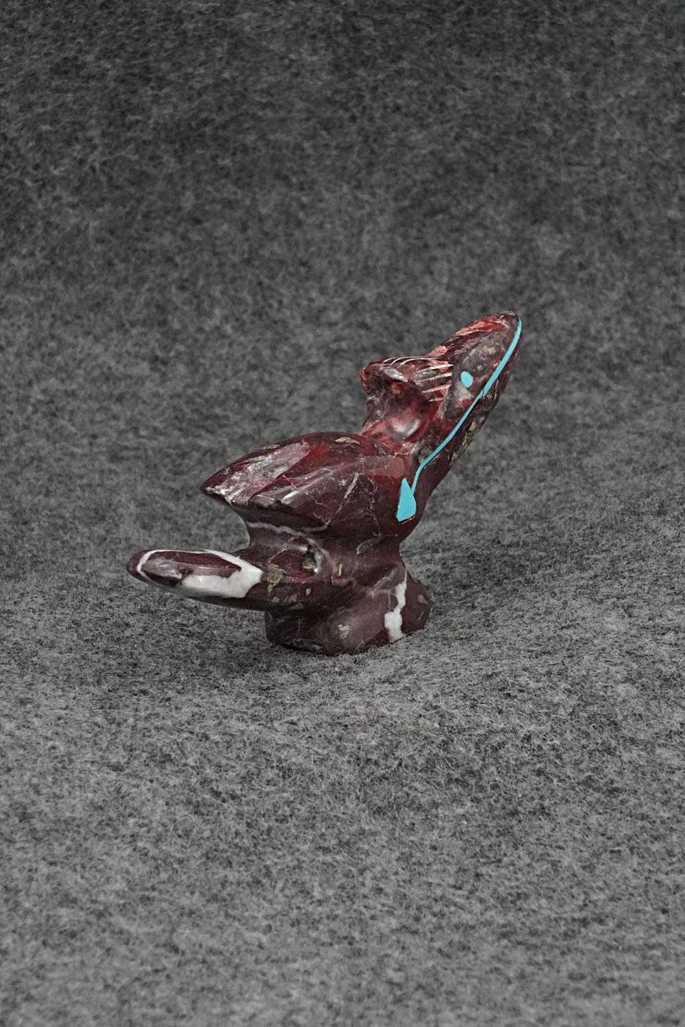 Roadrunner Zuni Fetish Carving - Kenric Laiwakete
