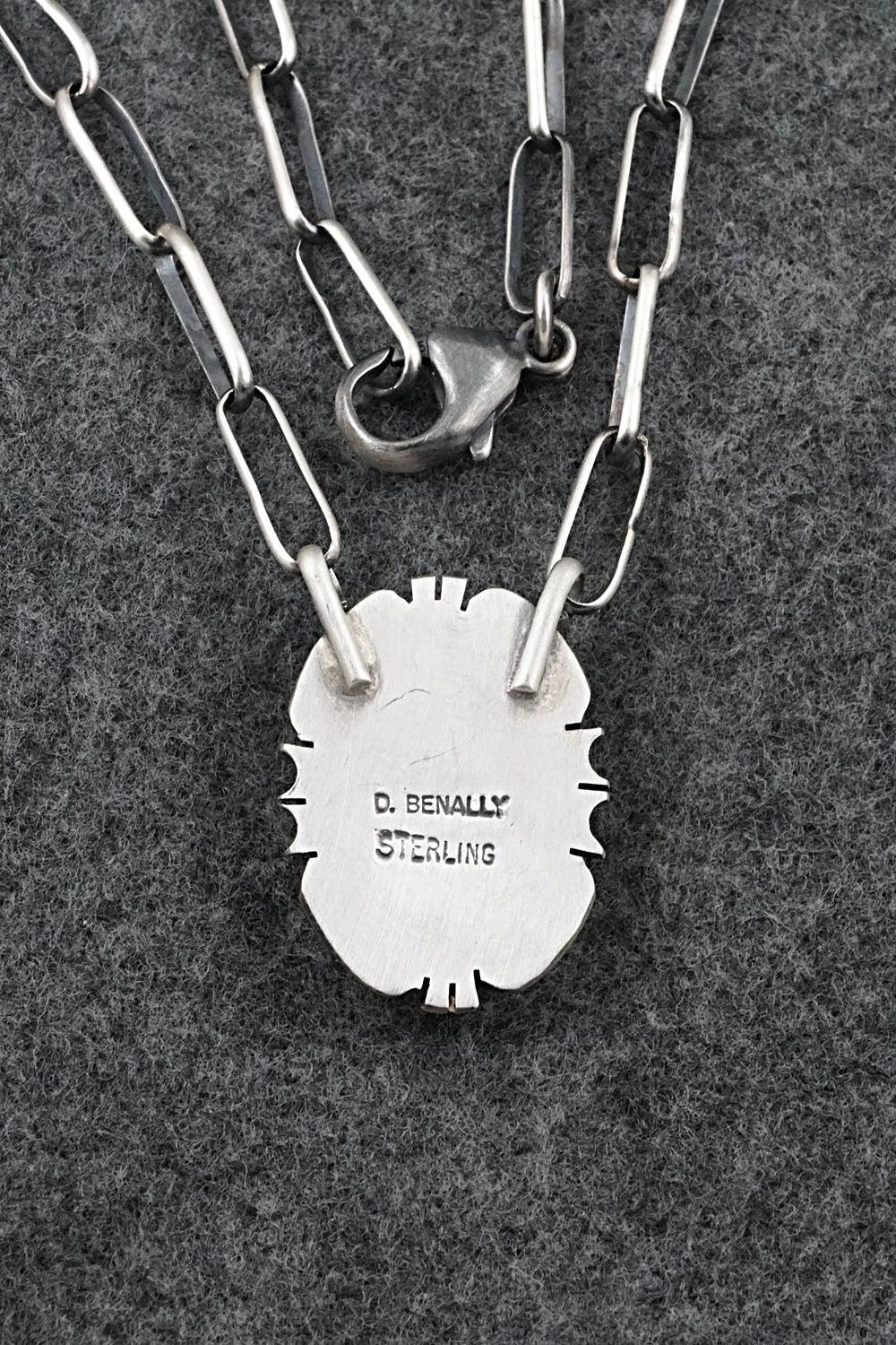 Turquoise & Sterling Silver Necklace - Daniel Benally
