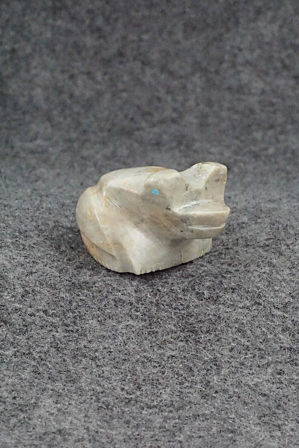 Frog Zuni Fetish Carving - Fred Weekoty