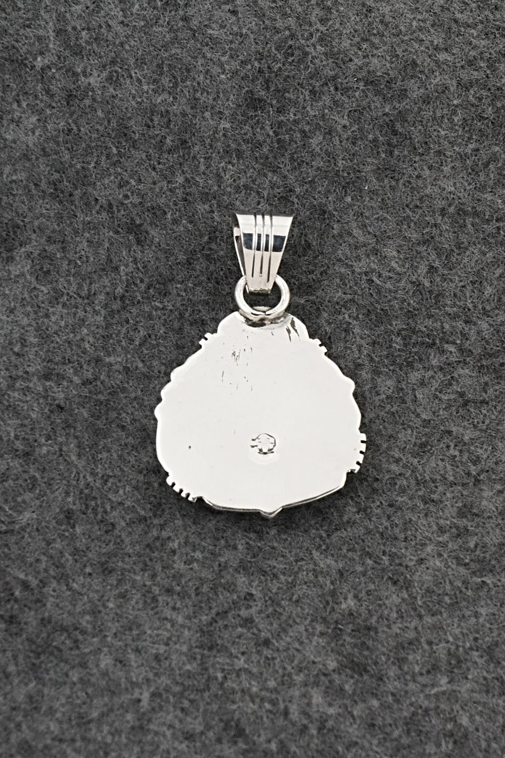 Turquoise & Sterling Silver Pendant - Marita Benally