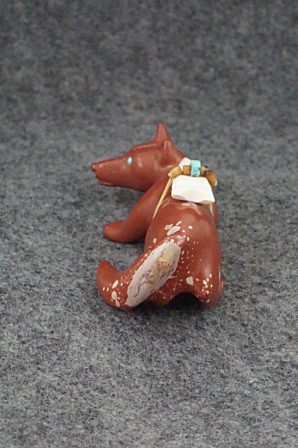 Wolf Zuni Fetish Carving - Albert Eustace Sr.