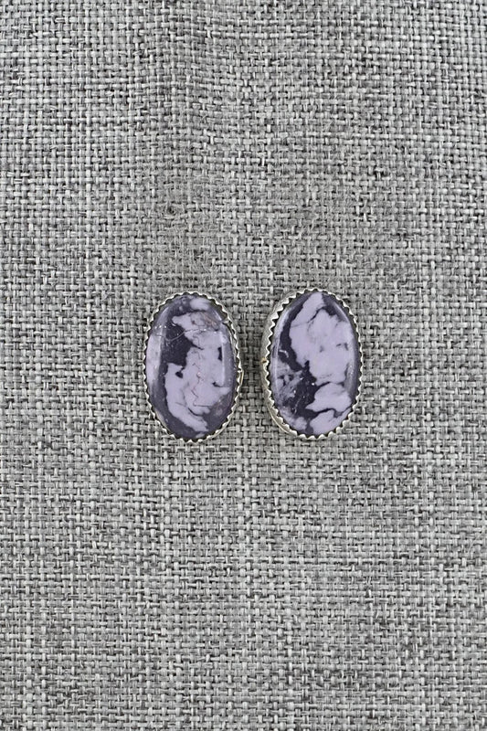 Morado & Sterling Silver Earrings - Murray Hannaweeka