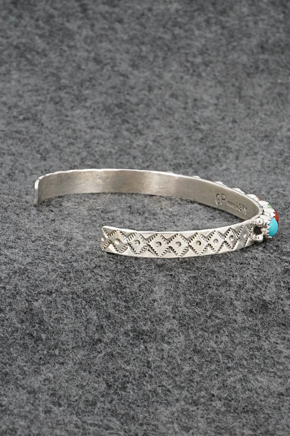 Multi-Stone & Sterling Silver Bracelet - Gaynell Parker
