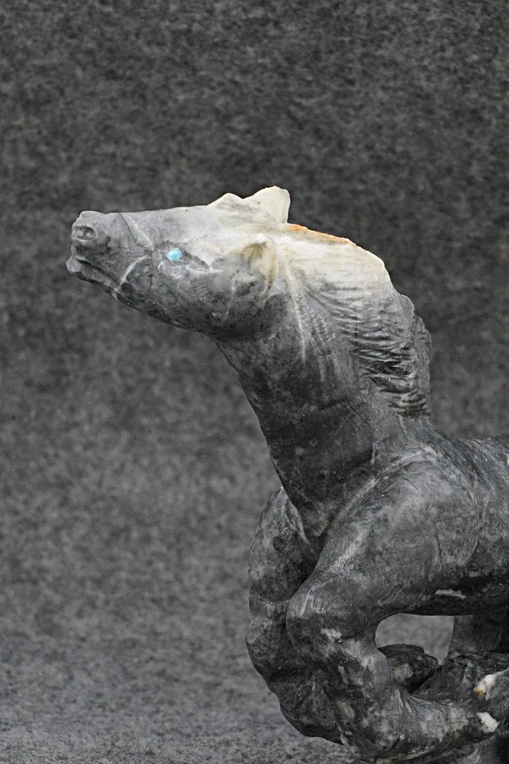 Horse Zuni Fetish Carving - Herbert Him Jr.