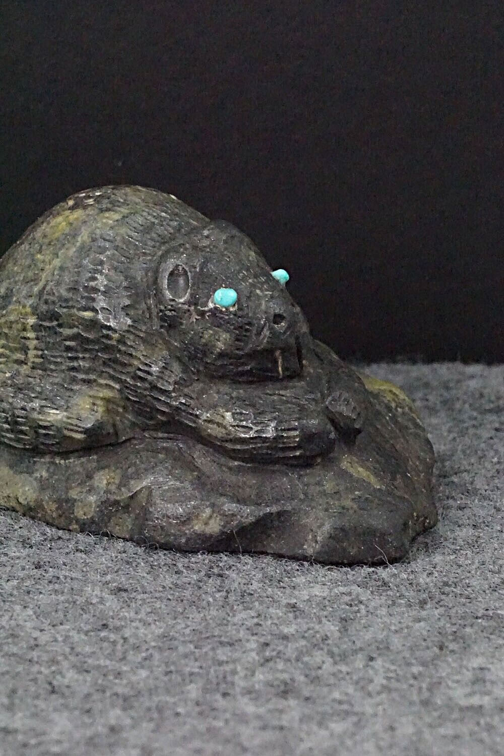 Beaver Zuni Fetish Carving - David Cheama