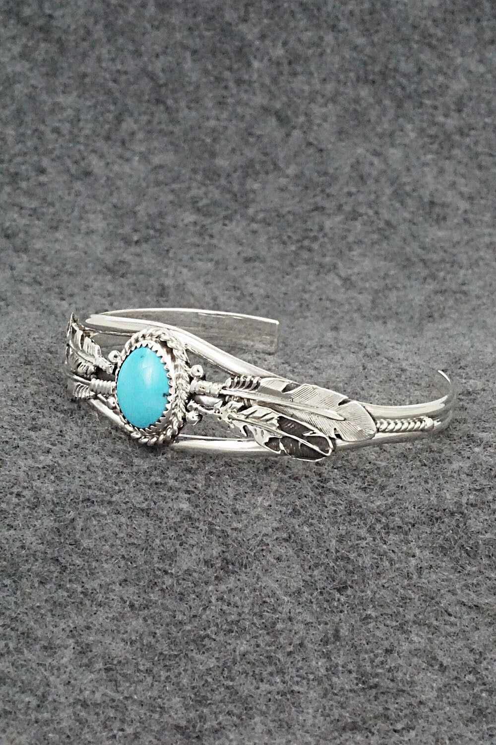 Turquoise & Sterling Silver Bracelet - William Begay