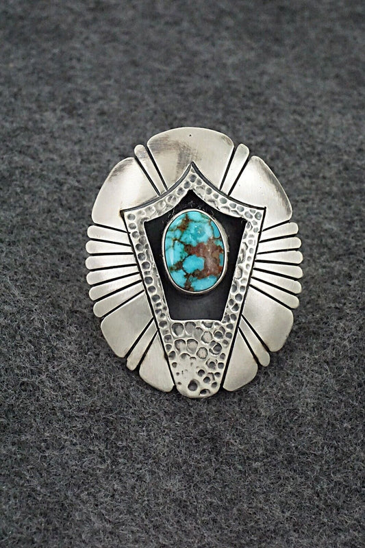 Turquoise & Sterling Silver Ring - Marita Benally - Size 7