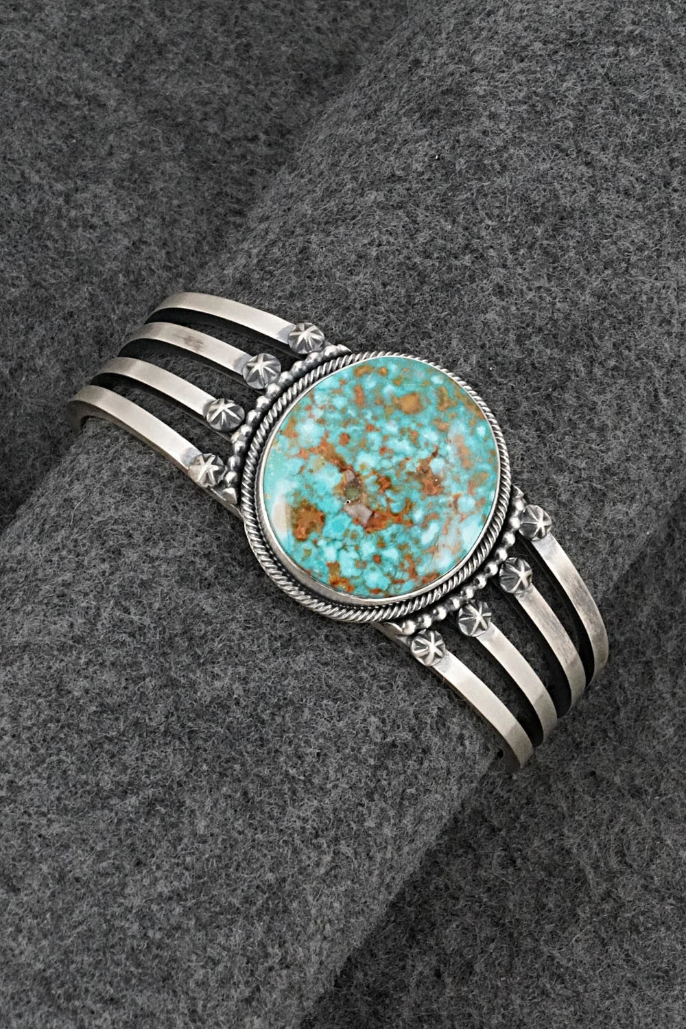 Turquoise & Sterling Silver Bracelet - Daniel Benally