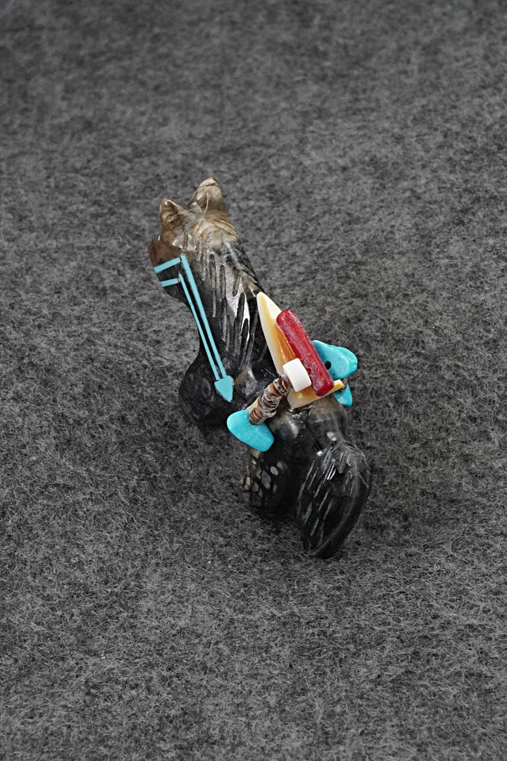 Horse Zuni Fetish Carving - Rodney Laiwakete