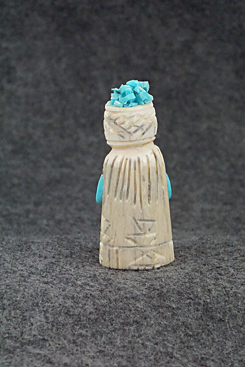 Corn Maiden Zuni Fetish Carving - Amory Cellicion