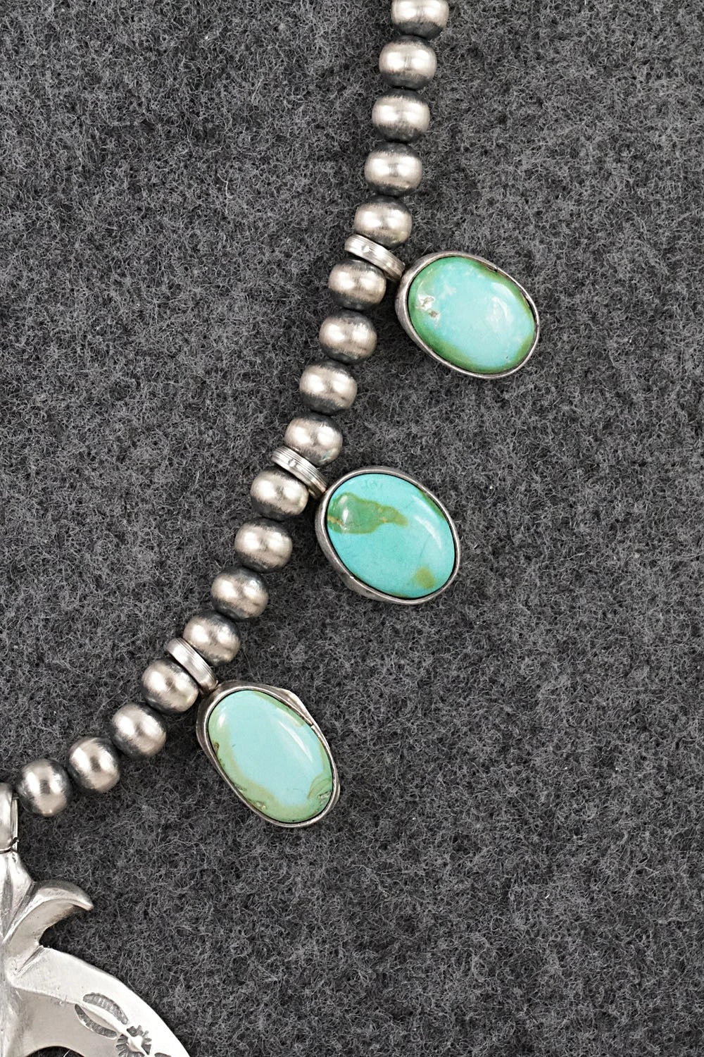 Turquoise & Sterling Silver Necklace - Latricia Largo