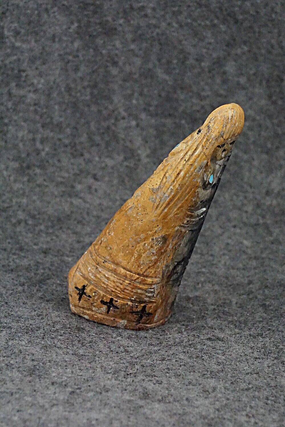 Corn Maiden Zuni Fetish Carving - Faye Quandelacy