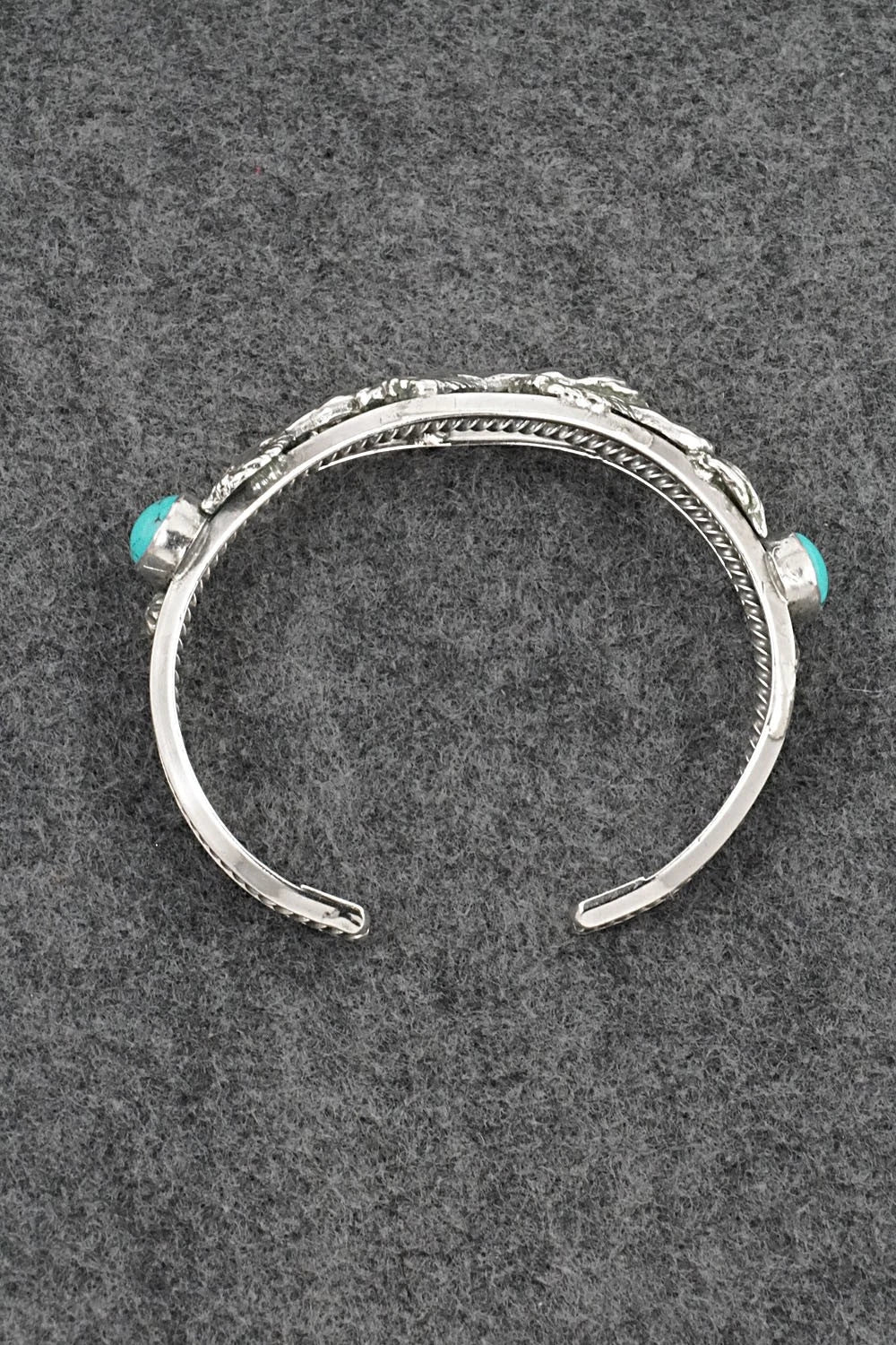 Turquoise & Sterling Silver Bracelet - Bobby Platero