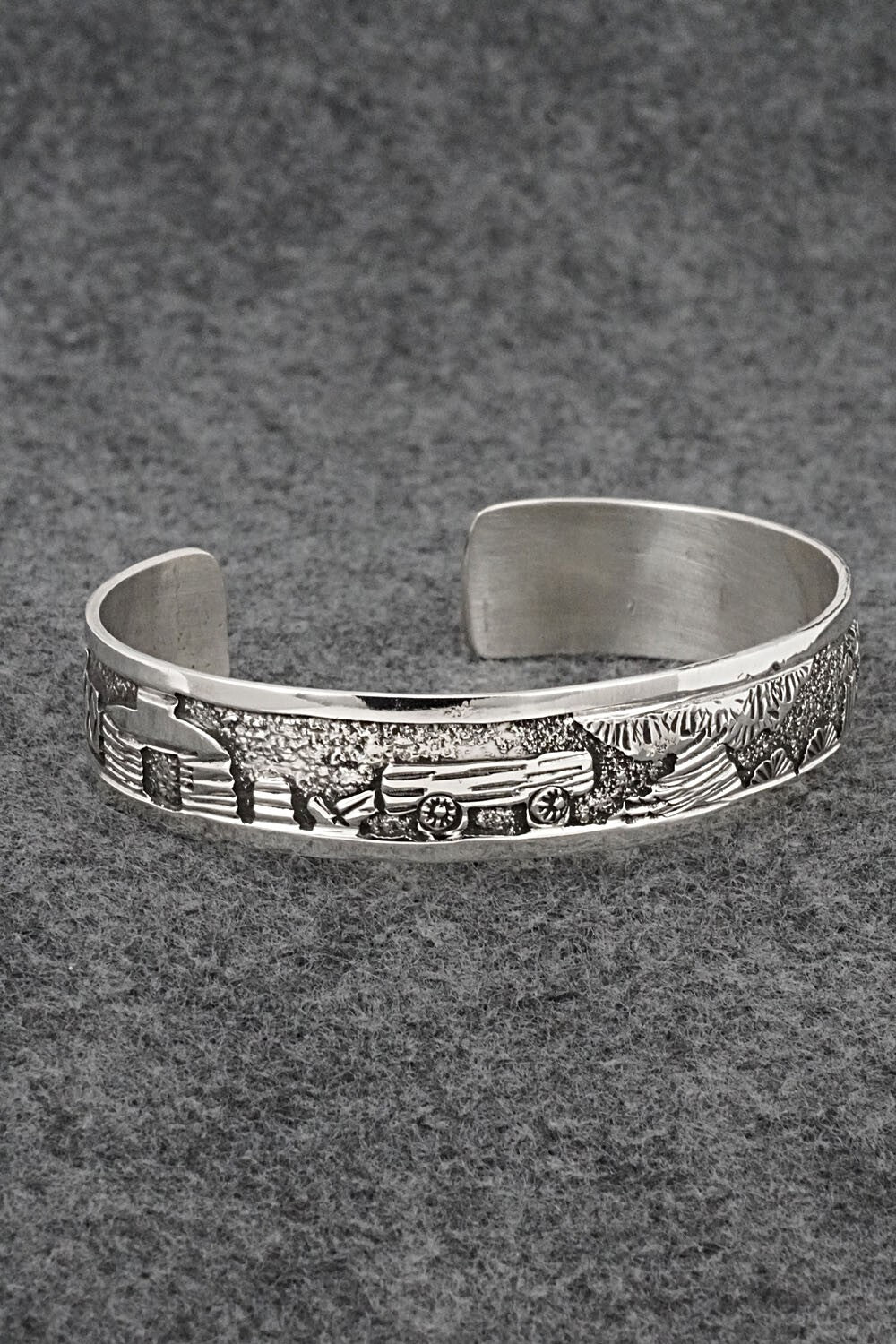 Sterling Silver Bracelet - Elaine Becenti