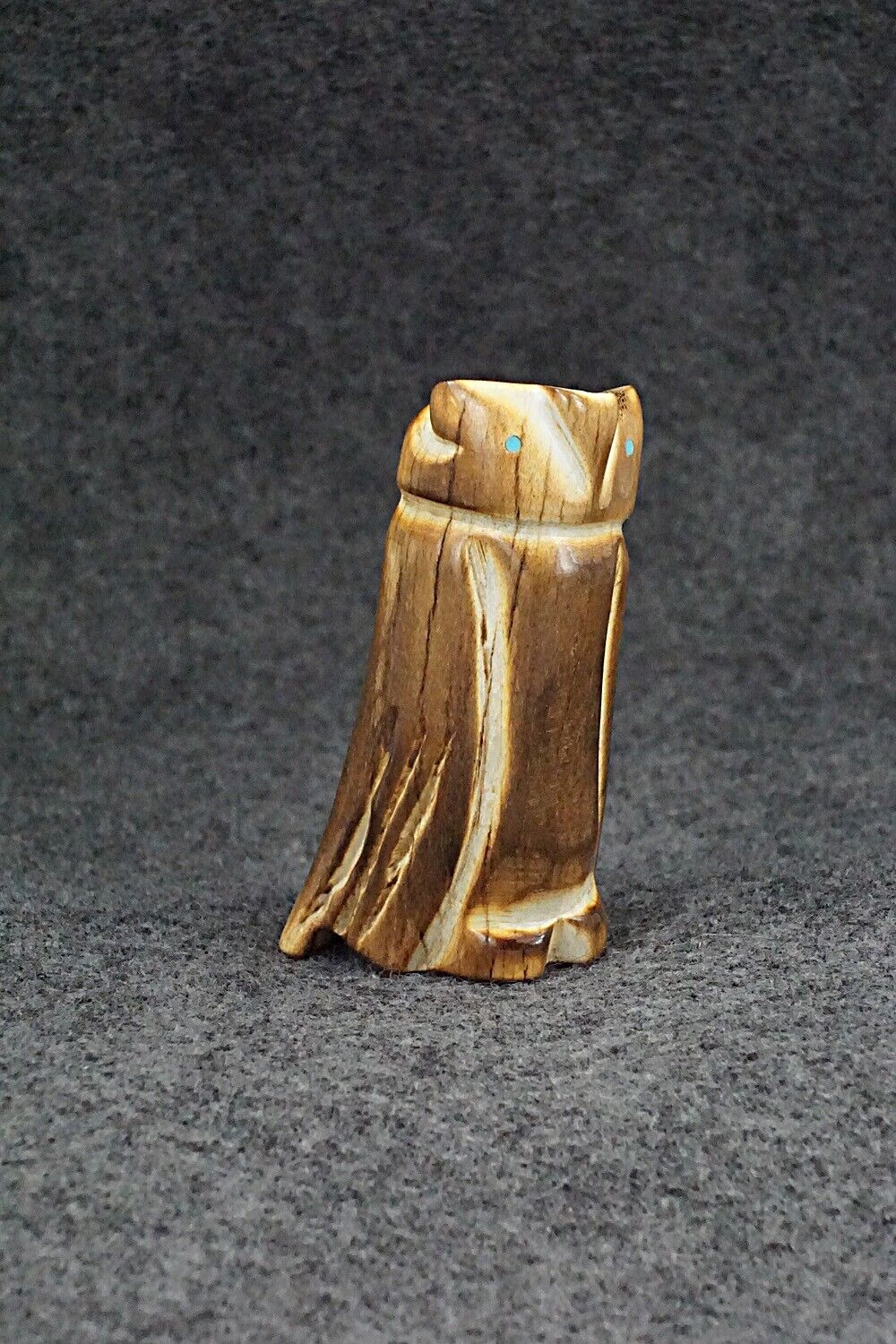 Owl Zuni Fetish Carving - Patrick Wallace