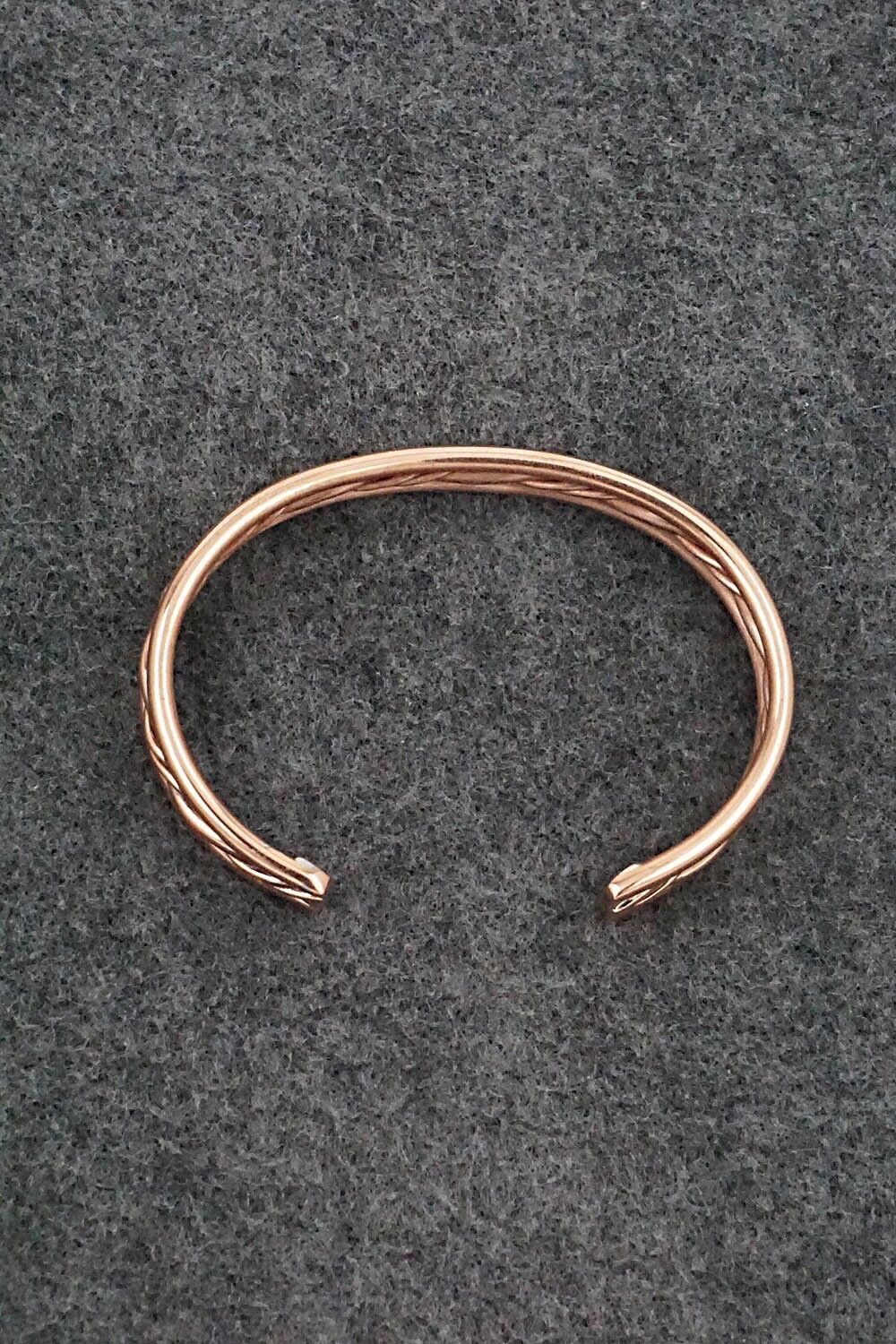 Copper Bracelet - Elaine Tahe