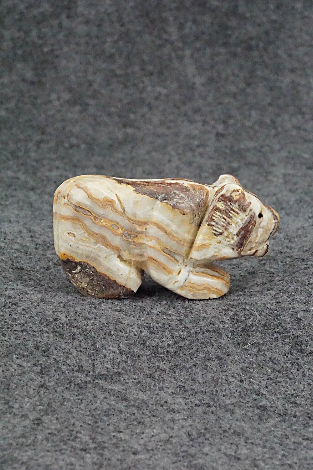 Bobcat Zuni Fetish Carving - Danny Lonjose