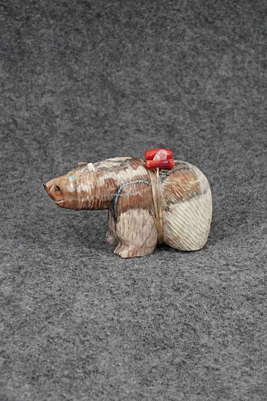 Bear Zuni Fetish Carving - Farlan & Paulette Quam