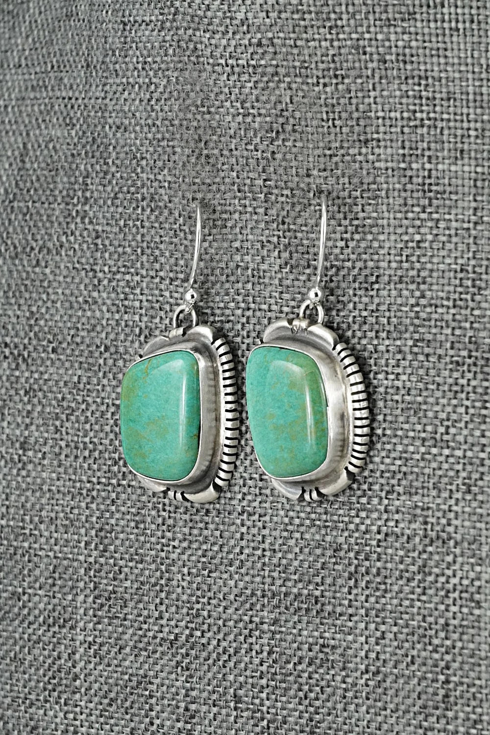 Turquoise & Sterling Silver Earrings - Thomas Francisco
