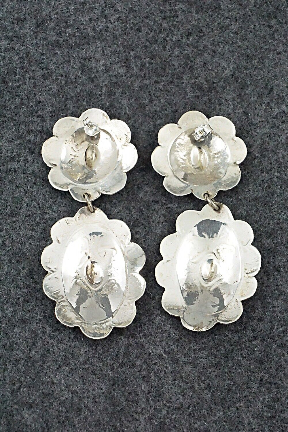 Sterling Silver Earrings - Bertha Begay