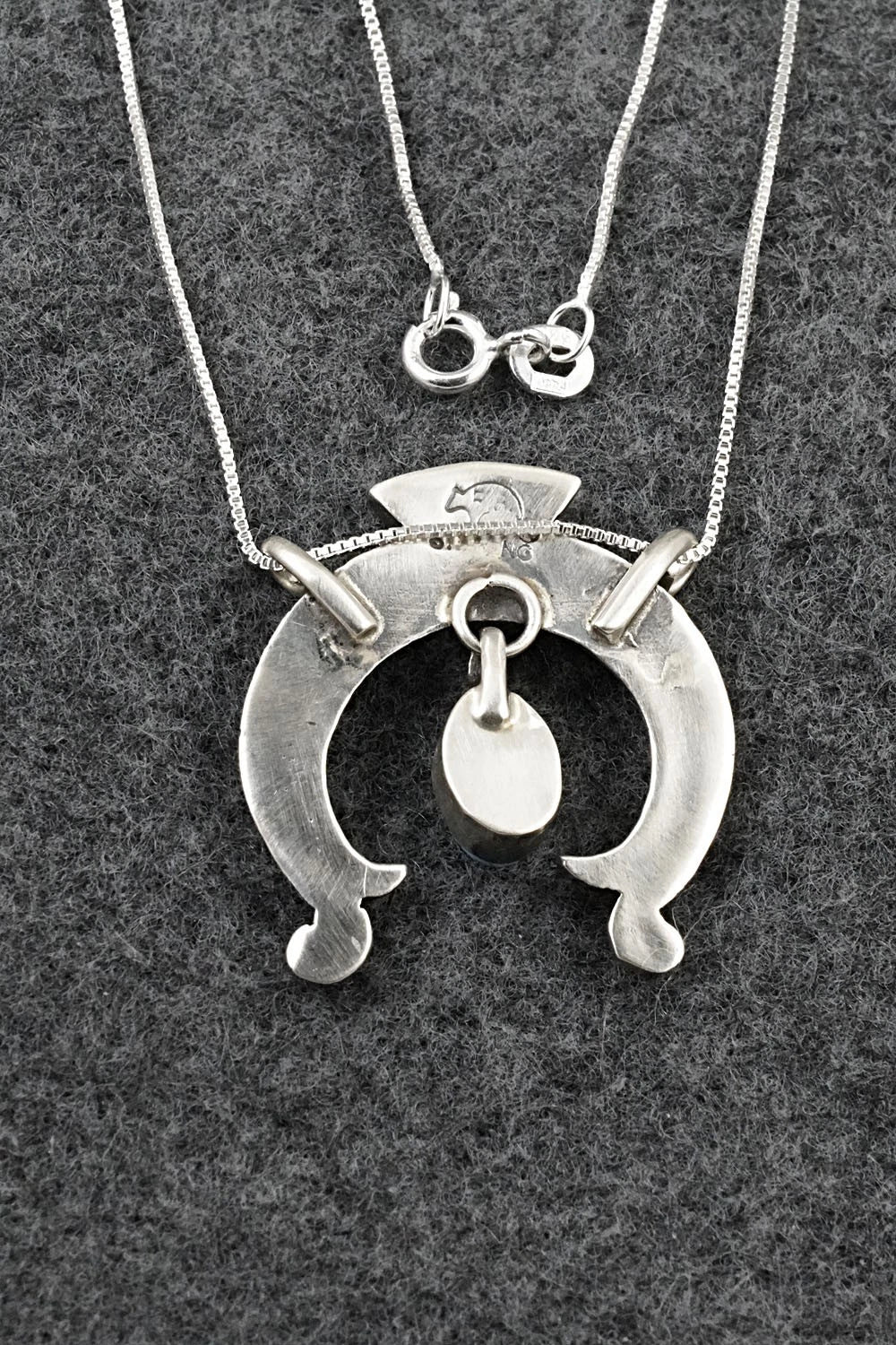 Turquoise & Sterling Silver Necklace - Gary Shorty