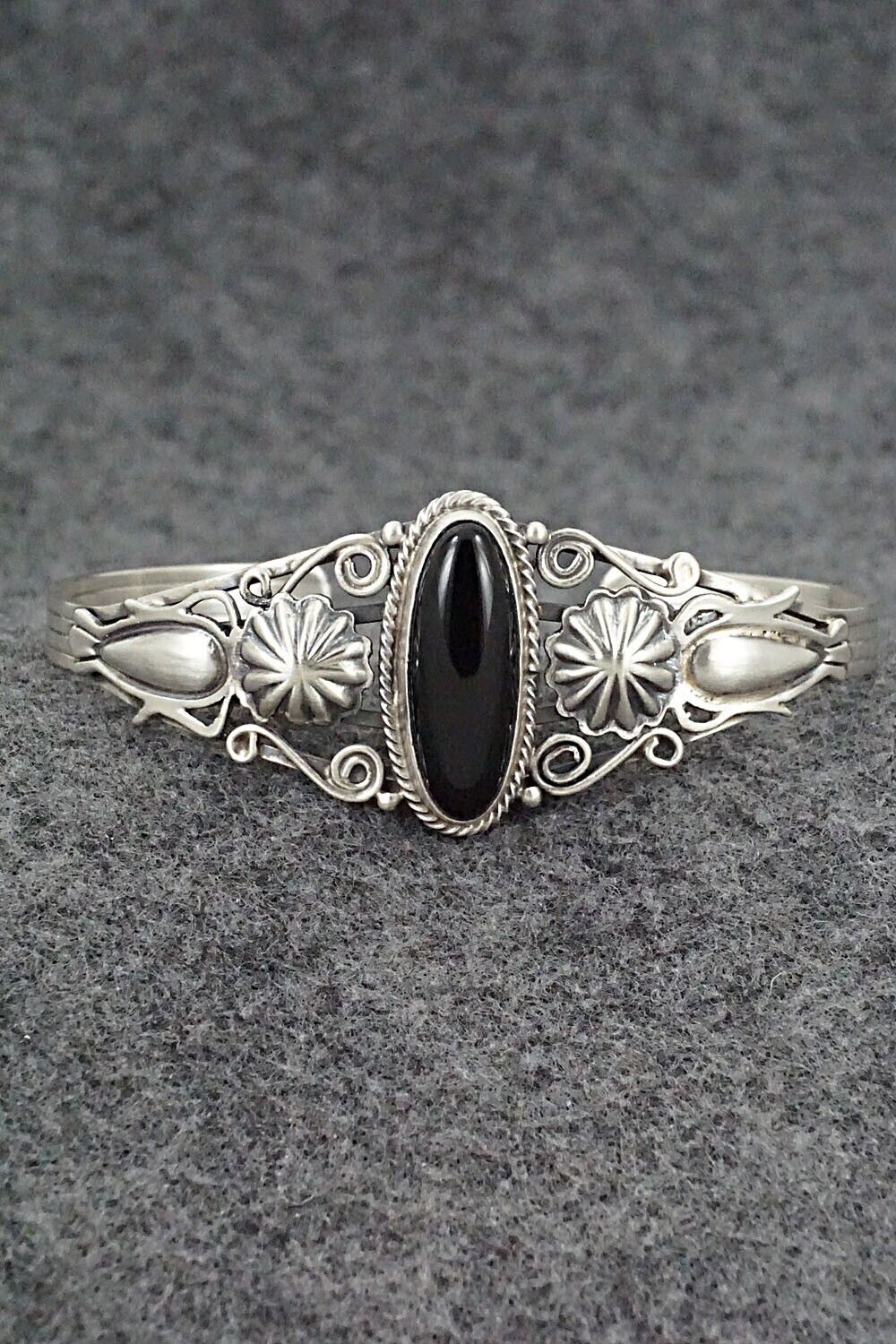 Onyx & Sterling Silver Bracelet - Andrew Vandever